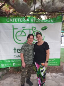 Visita a Cafetería Tébicité con Sebastián Solorza